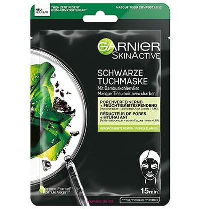 gesichtspflege gesichtspflege marken hydrabomb tuchmaske schwarze alge